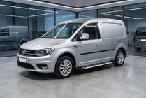 Volkswagen Caddy 2015–2020 Boční nášlapy Sunrise (2 ks, hliník) fotografie 1