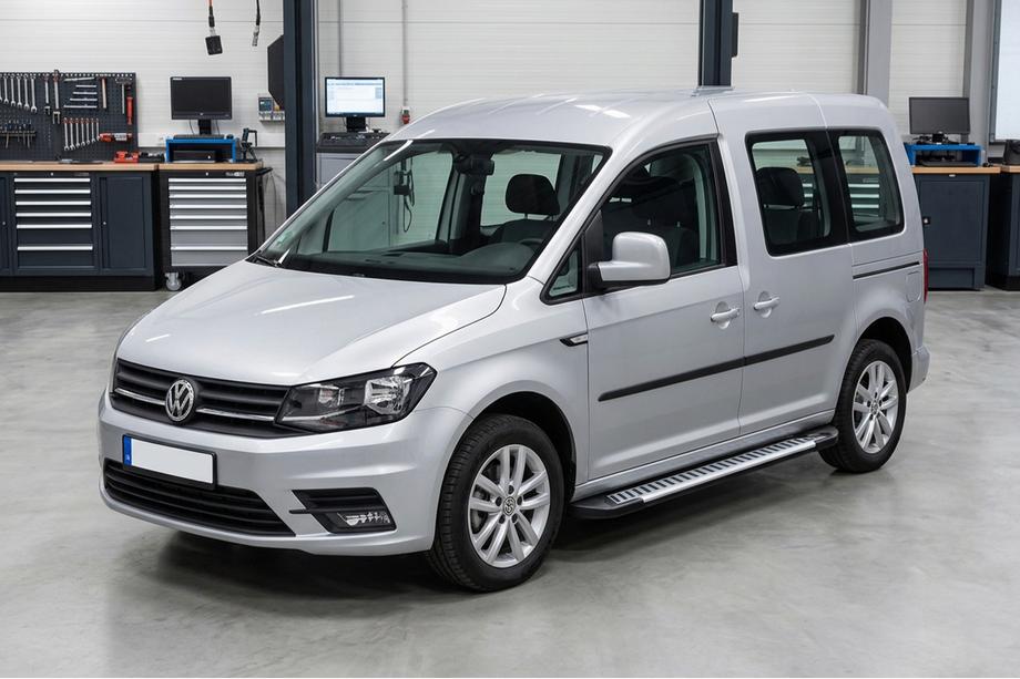 Volkswagen Caddy 2015–2020 Boční nášlapy Line (2 ks, hliník) Standardní základna Image