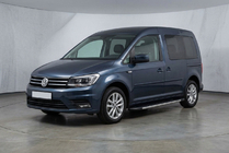 Volkswagen Caddy 2015–2020 Boční nášlapy Duru (2 ks, hliník) Maxi (dlouhý rozvor) fotografie 1