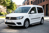 Volkswagen Caddy 2015–2020 Boční nášlapy Maya (2 ks, hliník) Standardní základna fotografie 1