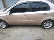Chevrolet Aveo T250 2005–2011 Chromové kryty klik dveří (4 ks) Omsa, italská nerezová ocel fotografie 1