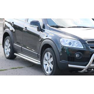 Boční nášlapy Premium (2 ks, nerez) Chevrolet Captiva 2006–2019 fotografie 2
