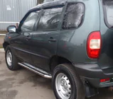 Chevrolet Niva 1998–2020 Boční nášlapy Premium (2 ks, nerez) fotografie 3