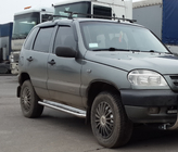 Chevrolet Niva 1998–2020 Boční nášlapy Premium (2 ks, nerez) Ø60 mm fotografie 1