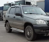 Chevrolet Niva 1998–2020 Boční nášlapy Premium (2 ks, nerez) fotografie 1