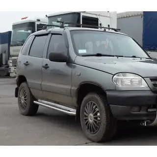 Boční nášlapy Premium (2 ks, nerez)