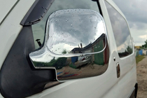 Citroen Berlingo 1996–2008 Chromové kryty zrcátek (2 ks, plastové) fotografie 3