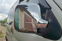 Citroen Berlingo 1996–2008 Chromové kryty zrcátek (2 ks, plastové) fotografie 4