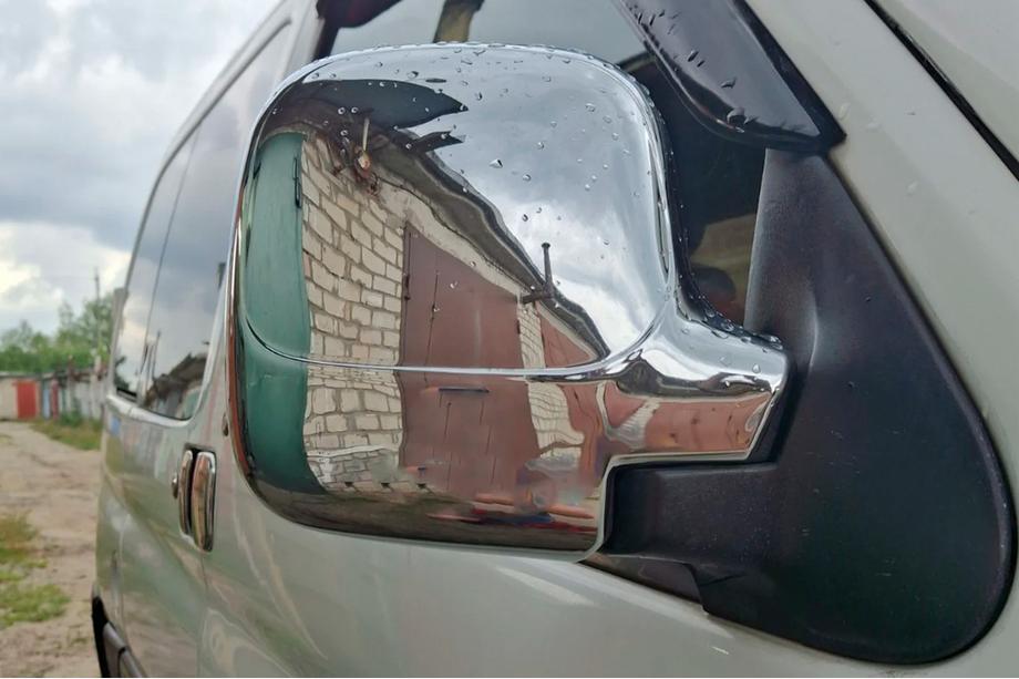 Citroen Berlingo 1996–2008 Chromové kryty zrcátek (2 ks, plastové) Carmos Fotografie 4