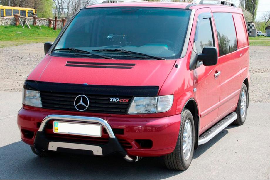 Mercedes Vito W638 1996–2003 Boční nášlapy Fullmond (2 ks, hliník) Fotografie 1