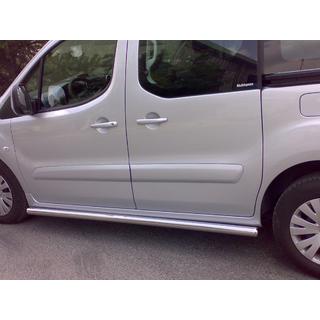 Boční nášlapy – nerezové trubky (2 ks) Citroen Berlingo 1996–2008 fotografie 2