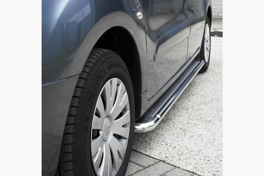Citroen Berlingo 1996–2008 Boční nášlapy Premium (2 ks, nerez) Ø60 mm Image