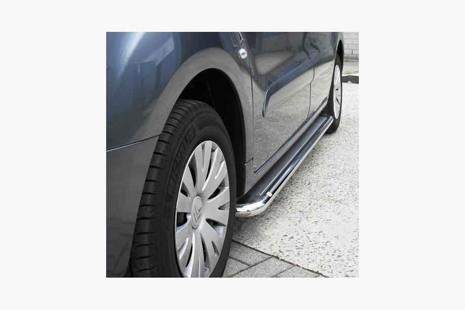 Citroen Berlingo 2008–2018 Boční nášlapy Premium (2 ks, nerez) Ø60 mm Image