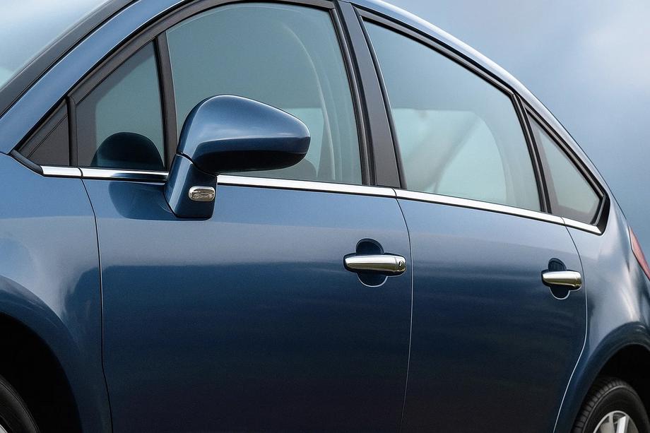 Citroen C-4 2004–2010 Vnější okenní lišty (nerezová ocel) Image