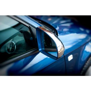 Nerezové kryty zpětných zrcátek (2 ks) Audi A4 B7 2004–2008 fotografie 4