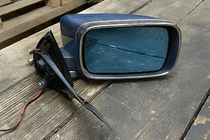 BMW řada 5 E39 1996–2003 Chromové rámečky zrcátek (2 ks, plast) fotografie 1