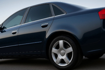 Audi A4 B7 2004–2008 Spodní lišty oken (6 ks, nerez) fotografie 1