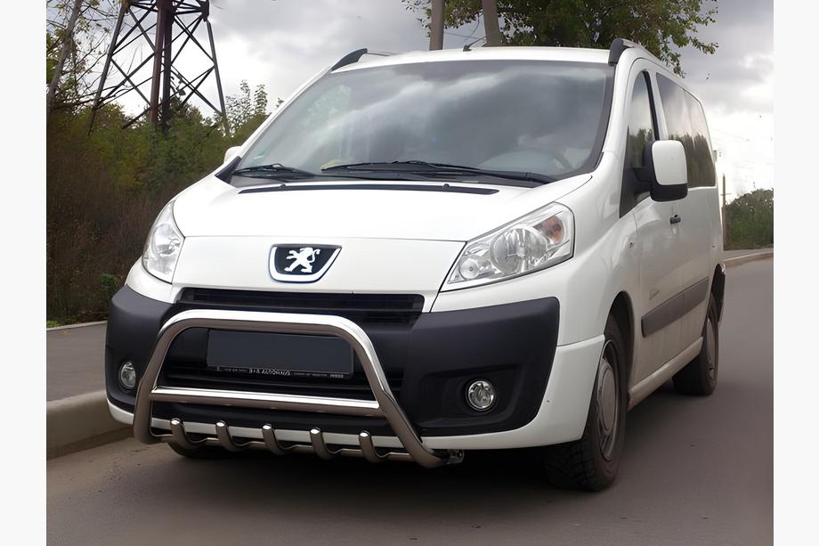Citroen Jumpy 2007–2017 Přední ochranný rám (bull bar) WT003 (nerez) Image