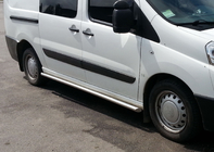 Citroen Jumpy 2007–2017 Boční nerezové trubky (2 ks) Ø60, krátký rozvor fotografie 2