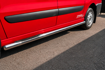 Citroen Jumpy 2007–2017 Boční nerezové trubky (2 ks) Ø60, krátký rozvor fotografie 5