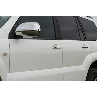 Chromové kryty klik dveří (4 ks, nerez) Toyota Land Cruiser Prado 120 2002–2009 fotografie 1