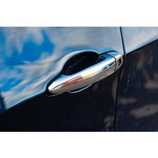 Chromové kryty klik dveří (4 ks, nerez) BMW X5 E70 2007–2013 fotografie 4