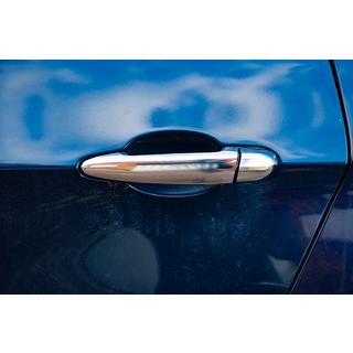 Chromové kryty klik dveří (4 ks, nerez) BMW X5 E70 2007–2013 fotografie 3