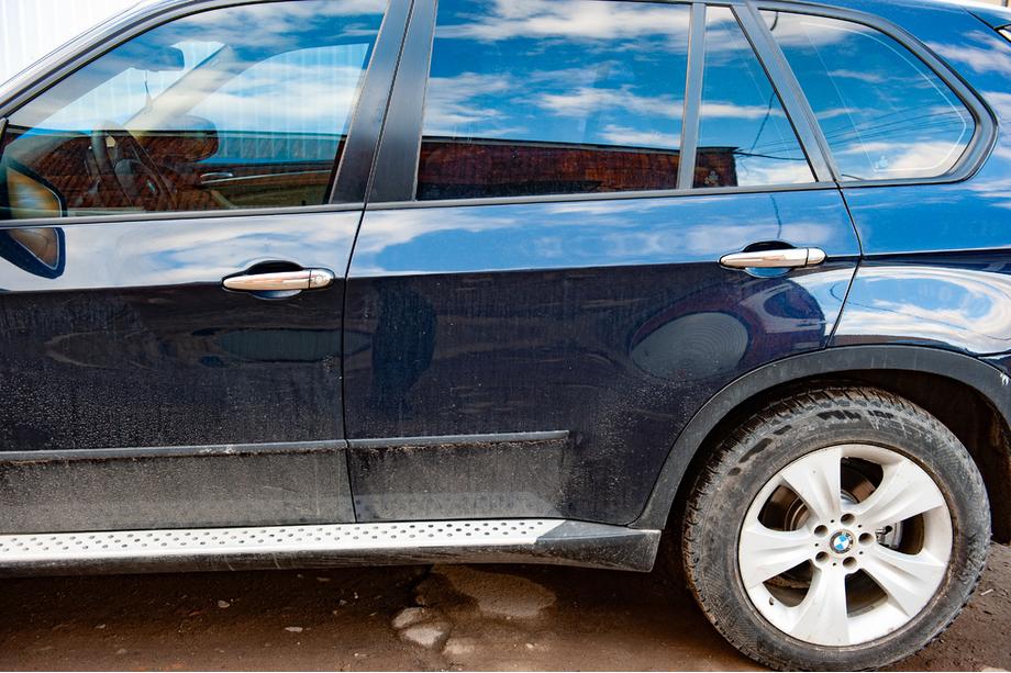 BMW X5 E70 2007–2013 Chromové kryty klik dveří (4 ks, nerez) Fotografie 1