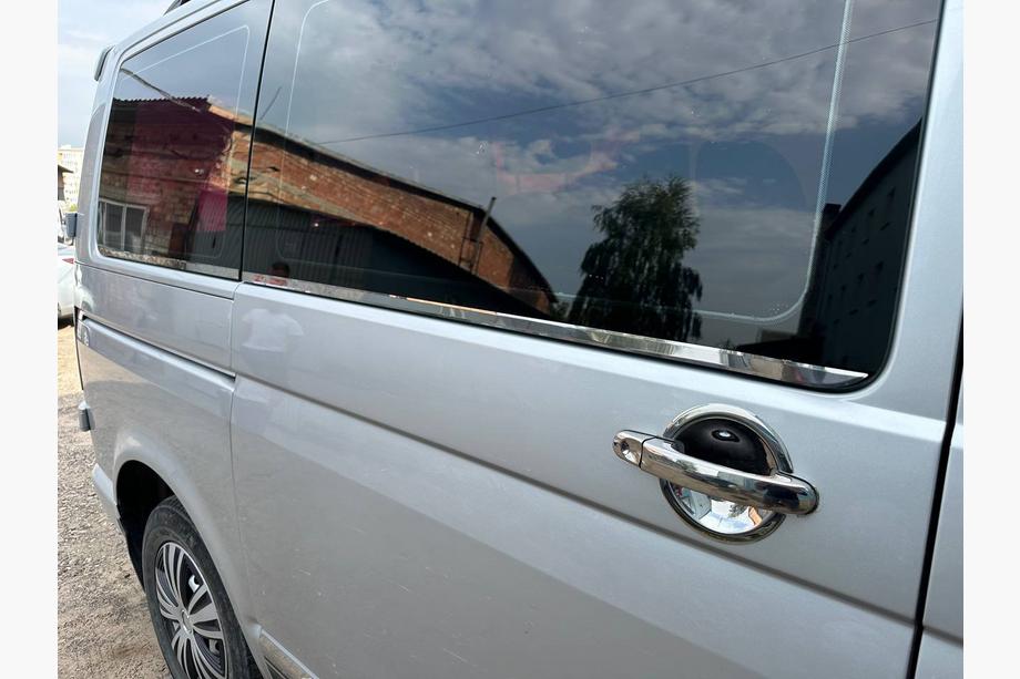 Volkswagen T5 Transporter 2003–2010 Nerezové kryty klik dveří 4 ks, OmsaLine – italská nerezová ocel Fotografie 13