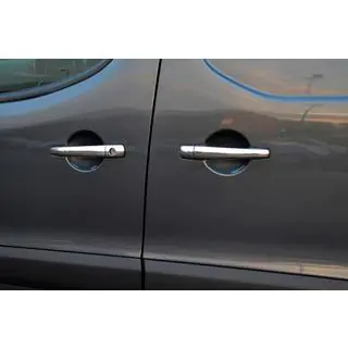 Chromové kryty klik dveří (4 ks, nerez) Citroen C-4 2004–2010 fotografie 1