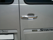 Mercedes Sprinter W901/902/903/904/905 1995–2006 Chromové kryty klik dveří (4 ks, nerez) OmsaLine – italská nerezová ocel fotografie 4