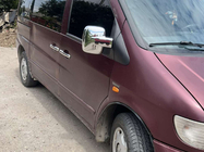 Mercedes Vito W638 1996–2003 Nerezové kryty klik dveří 3 ks. OmsaLine – italská nerezová ocel fotografie 1