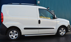 Fiat Doblo II 2010–2022 Nerezové okenní lišty fotografie 5