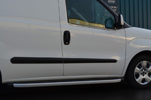 Fiat Doblo II 2010–2022 Nerezové okenní lišty fotografie 1