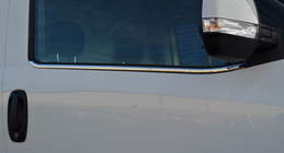 Opel Combo 2012–2018 Nerezové okenní lišty fotografie 6