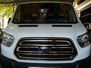 Ford Transit 2014– Rámeček masky chladiče (2014-2018, 2 ks, nerez) OmsaLine - italská nerezová ocel fotografie 5