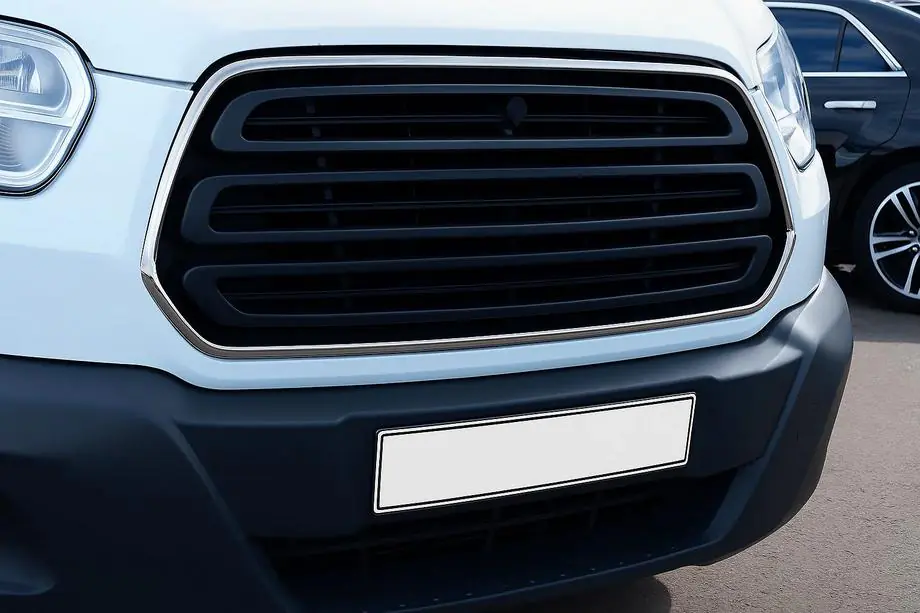 Ford Transit 2014– Rámeček masky chladiče (2014-2018, 2 ks, nerez) Image