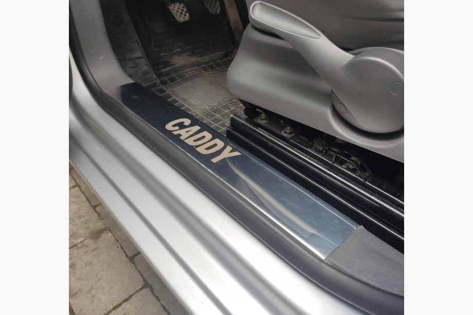 Volkswagen Caddy 2004–2010 Kryty vnitřních prahů (Carmos, ocel) Image