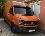 Volkswagen Crafter 2006–2016 Chromové lišty na masku chladiče 2011-2017 OmsaLine – italská nerezová ocel fotografie 1