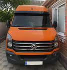 Volkswagen Crafter 2006–2016 Chromové lišty na masku chladiče 2011-2017 OmsaLine – italská nerezová ocel fotografie 2