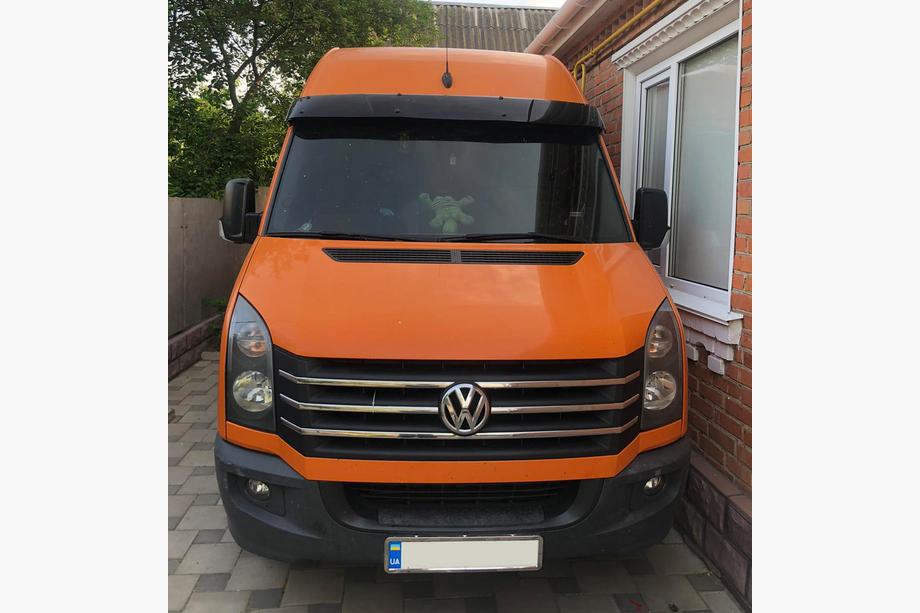 Volkswagen Crafter 2006–2016 Chromové lišty na masku chladiče 2011-2017 Fotografie 2