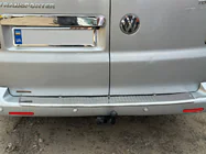 Volkswagen T5 Caravelle 2004–2010 Lišta nad registrační značku pro křídlové dveře (nerez) fotografie 5