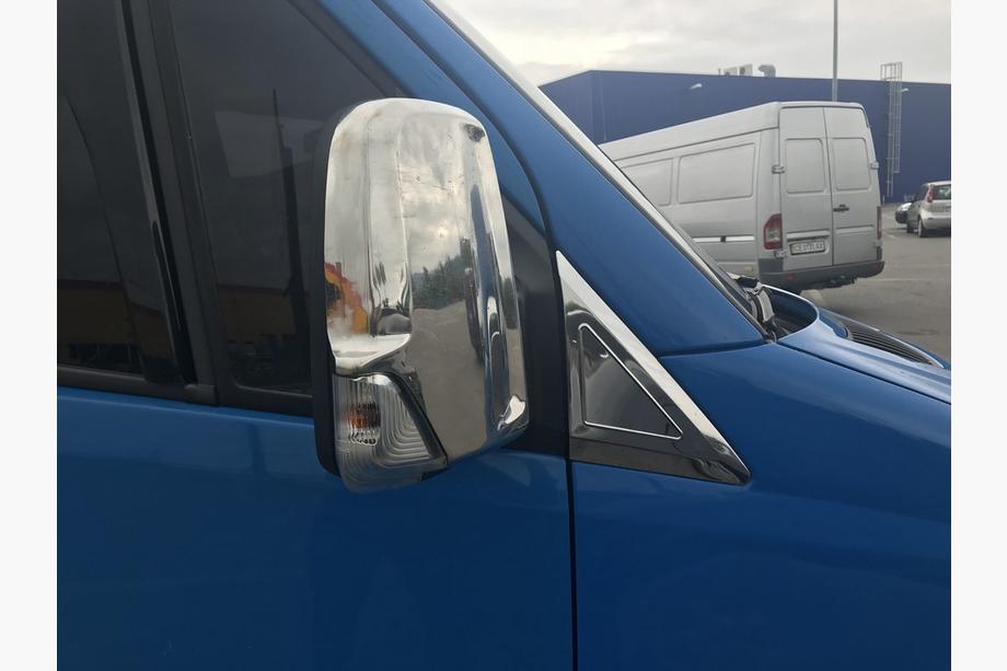 Mercedes Sprinter W906 2006–2018 Nerezové kryty u zrcátek (2 ks) Fotografie 3