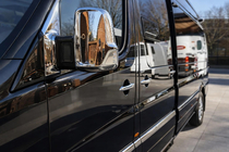Mercedes Sprinter W906 2006–2018 Chromové kryty zpětných zrcátek (2 ks) Carmos, turecká ocel fotografie 1