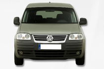 Volkswagen Caddy 2004–2010 Kryt mřížky (nerez) OmsaLine – italská nerezová ocel fotografie 3
