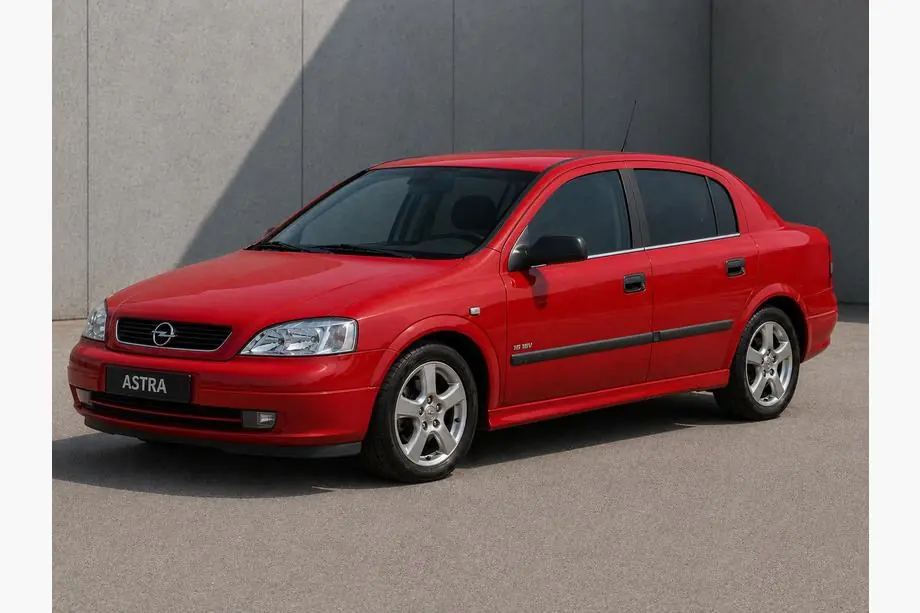 Opel Astra G Classic 1998–2012 Chromové okenní lišty (4 ks) Image