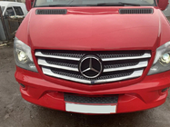 Mercedes Sprinter W906 2006–2018 Lišty na masku chladiče (2013↗, nerez) OmsaLine – italská nerezová ocel fotografie 7
