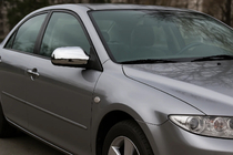 Mazda 6 2003–2008 Chromované kryty zpětných zrcátek (2 ks) fotografie 1
