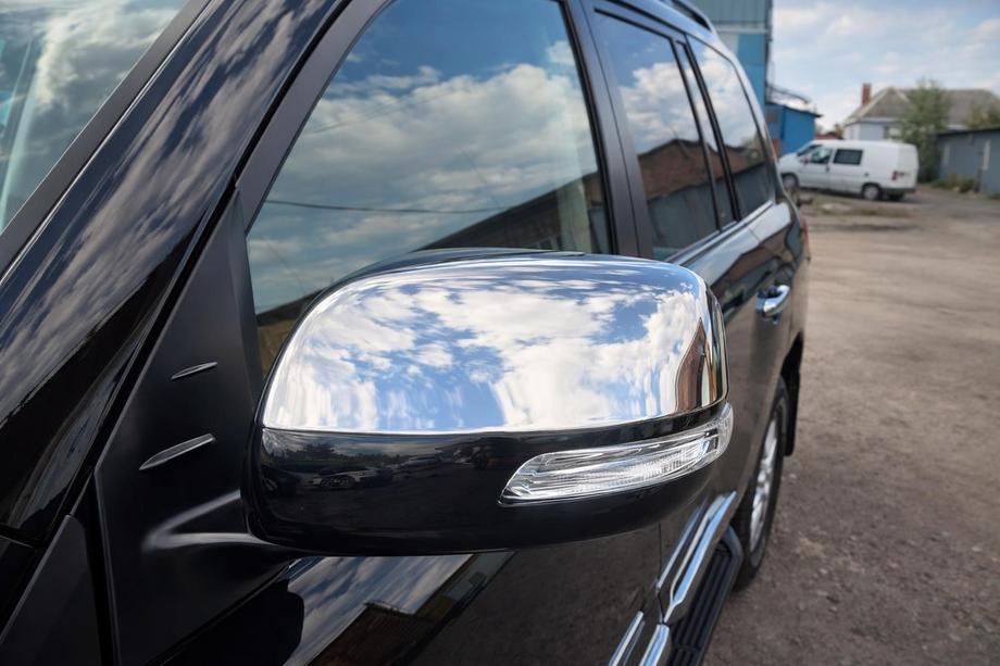 Toyota Land Cruiser Prado 150 2009–2023 Nerezové kryty zrcátek (2 ks) Carmos - turecká ocel Image