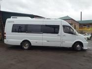 Mercedes Sprinter W906 2006–2018 Nerezové lišty na dveře ExtraLong. Carmos - turecká ocel fotografie 6